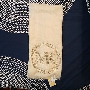 Michael Kors Studded Silk Scarf